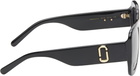 Marc Jacobs Black Square Acetate Sunglasses