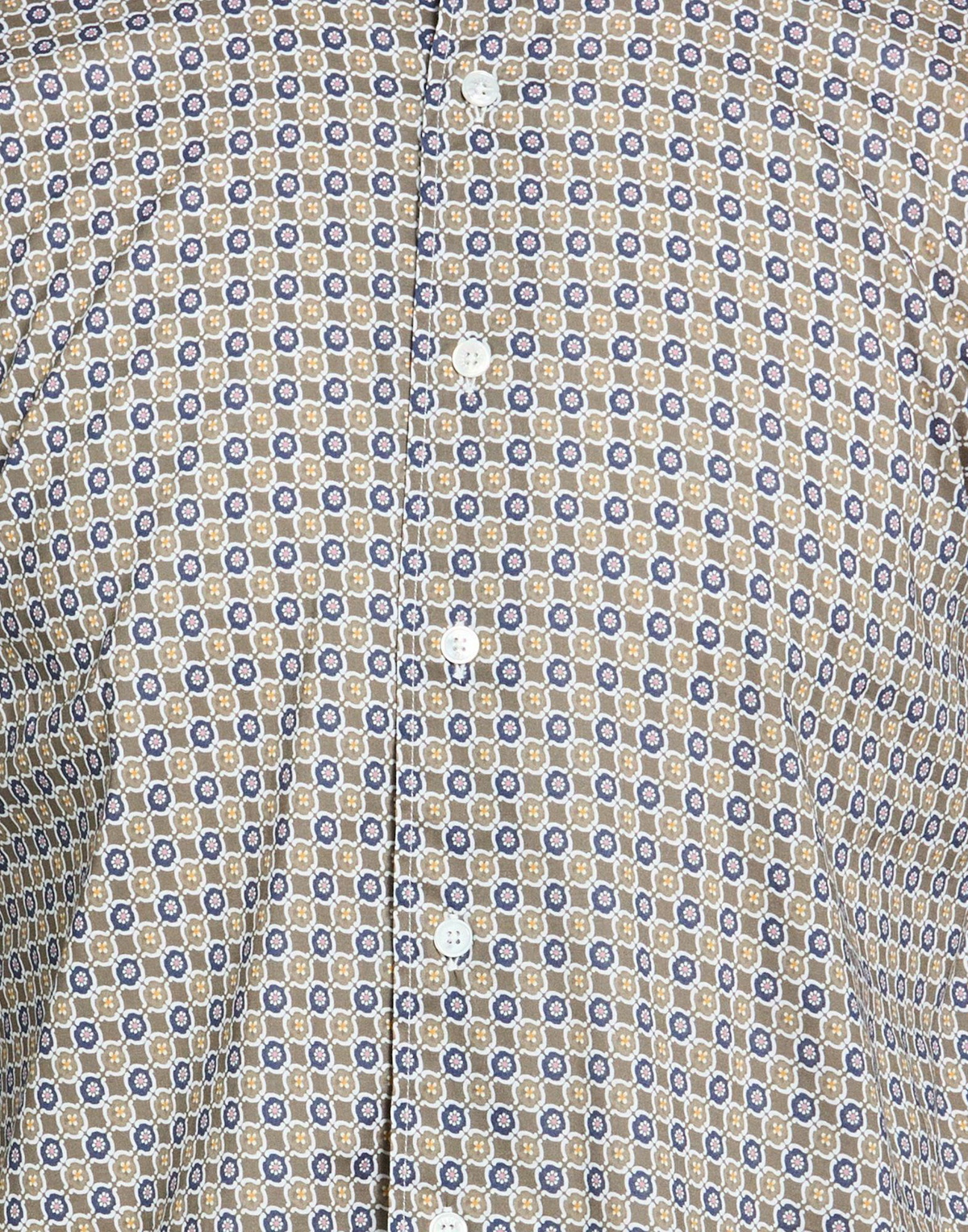 Fedeli Mens Shirt Military in Green