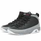 Air Jordan Men's 9 Retro Sneakers in Black/University Red