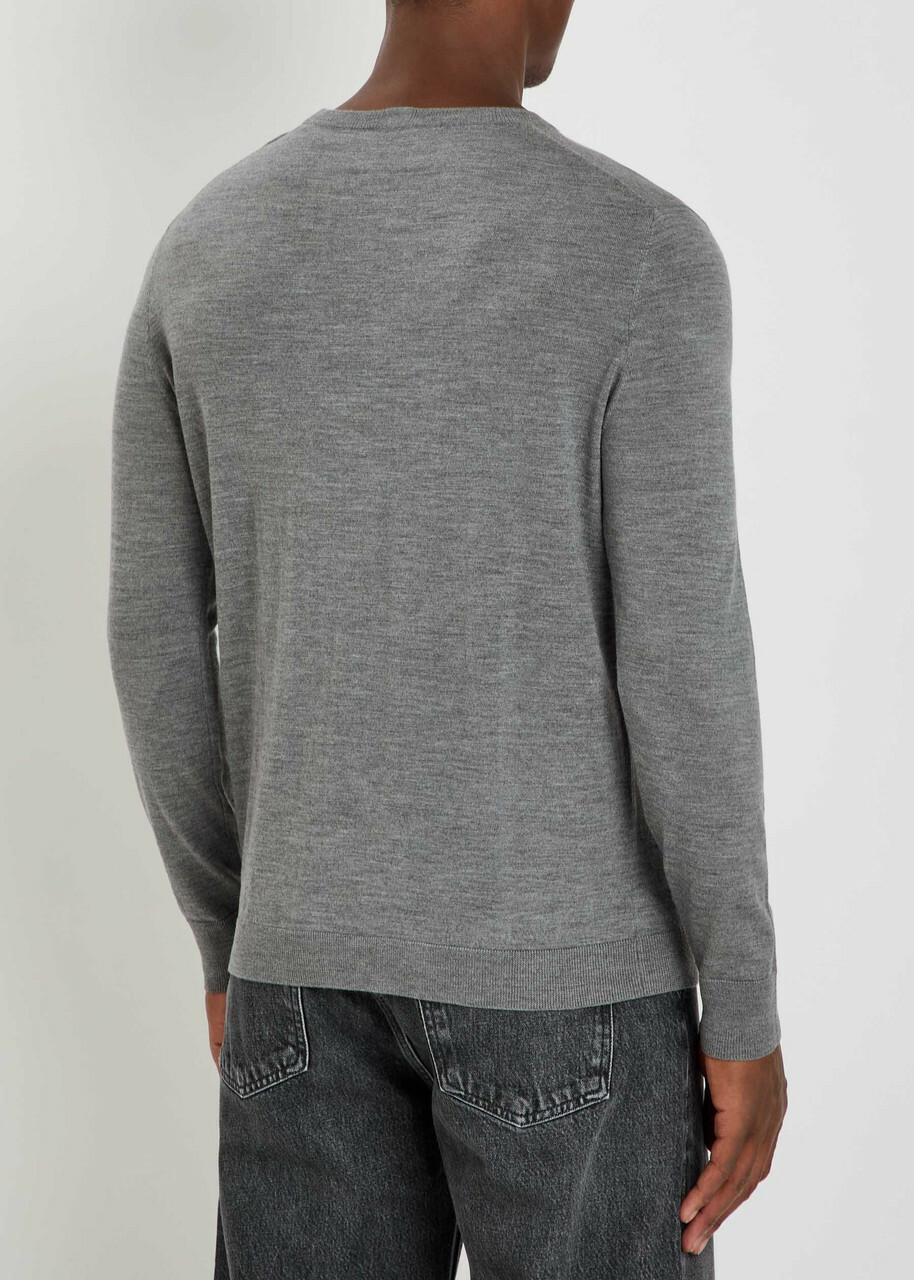Allude Wool Jumper Grey