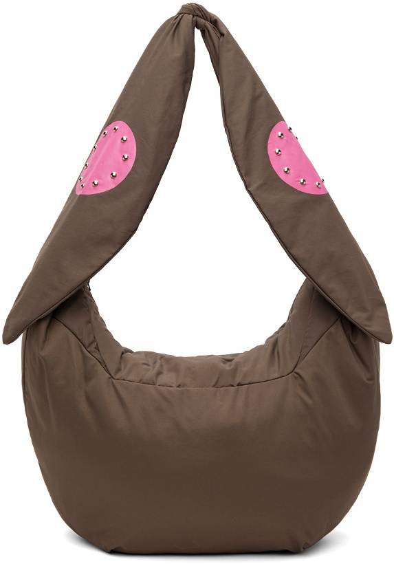 Photo: STRONGTHE Brown Ball Knotted Bag