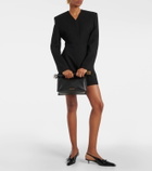 Jacquemus La Pochette Rond Carré leather clutch