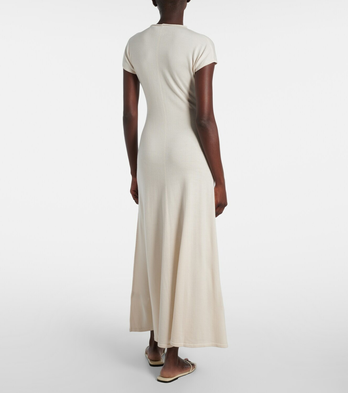 Tove Lenore knitted wool and silk midi dress