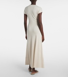 Tove Lenore knitted wool and silk midi dress