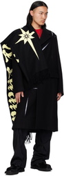 KUSIKOHC Black Origami Long Coat