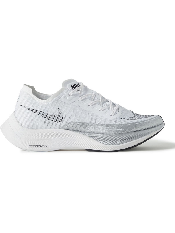 Photo: Nike Running - ZoomX Vaporfly Next% 2 Mesh Running Sneakers - White