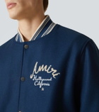 Amiri Hollywood wool-blend varsity jacket