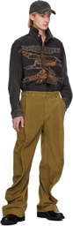 Y/Project Beige Banana Trousers