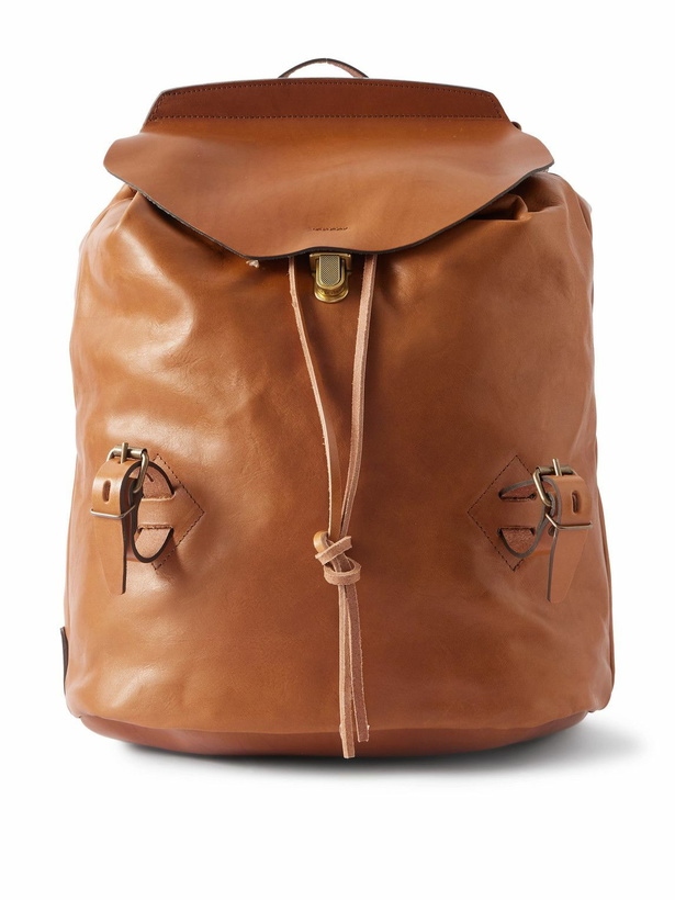 Photo: Bleu de Chauffe - Zibeline Leather Backpack