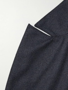 Stoffa - Double-Breasted Wool Blazer - Blue