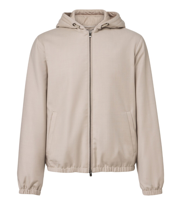 Photo: Agnona Hooded wool jacket