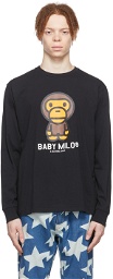 BAPE Black Milo Long Sleeve T-Shirt