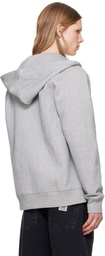 Carhartt Work In Progress Gray Chase Hoodie