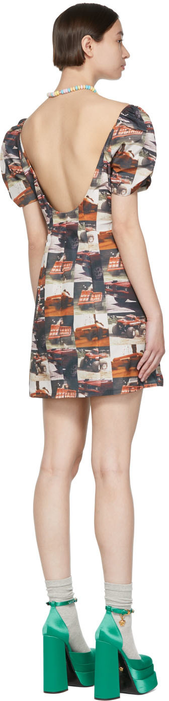Marc Jacobs Heaven Red Polyester Mini Dress