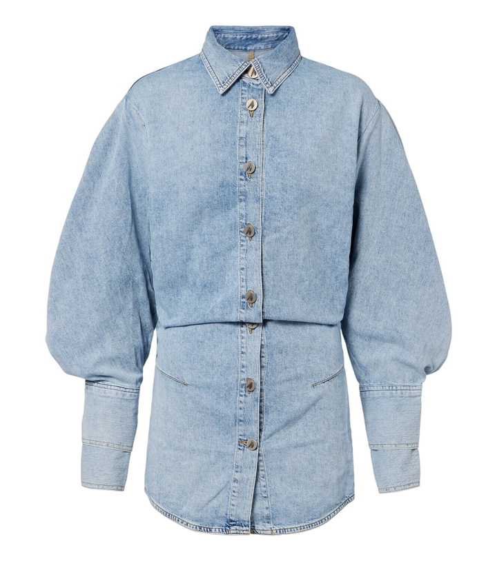 Photo: The Attico Denim minidress
