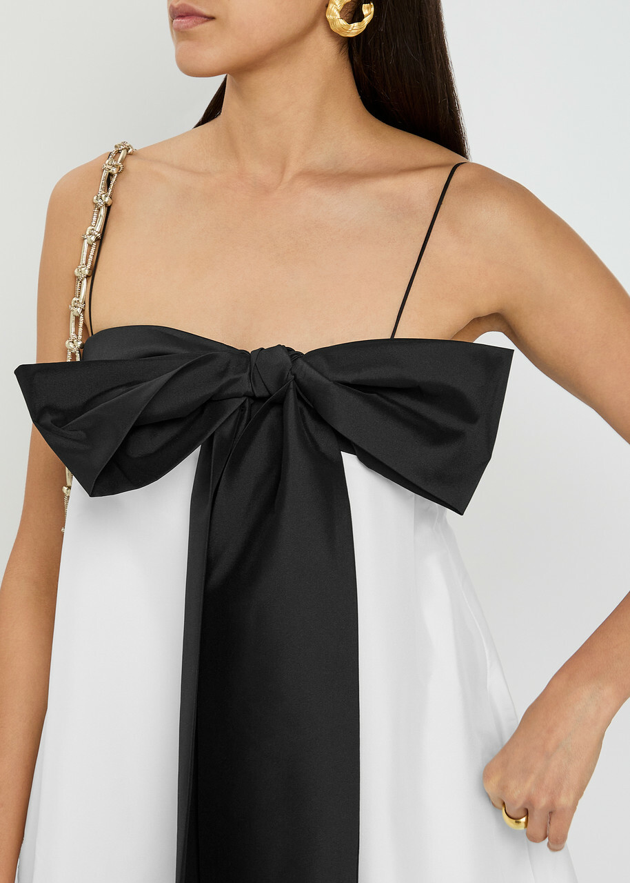 Bernadette Bailey Taffeta Midi Dress Black