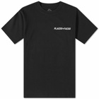 PLACES+FACES Men's Essential Logo T-Shirt in Black
