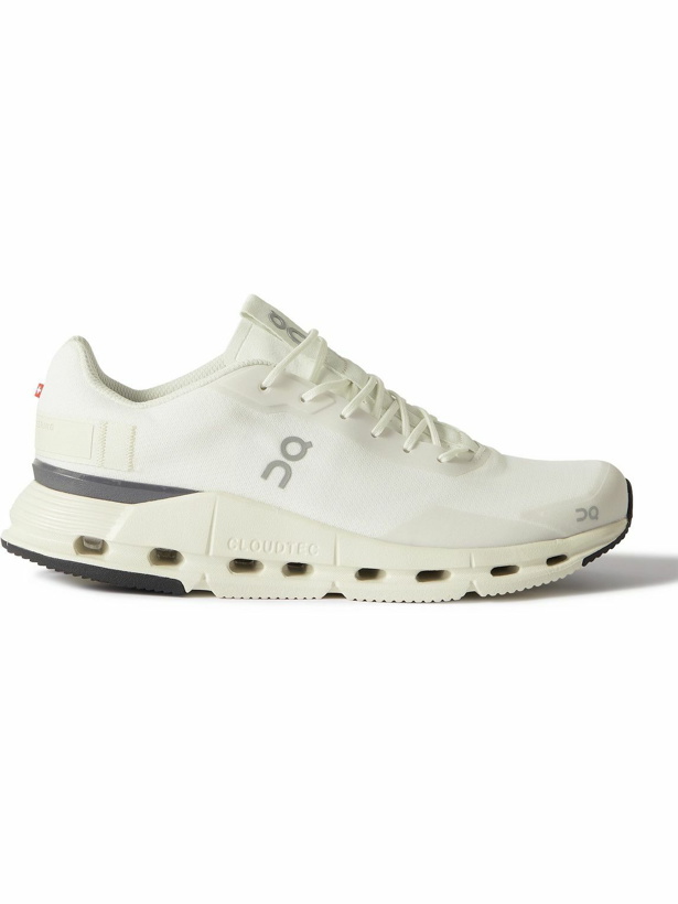 Photo: ON - Cloudnova Form Mesh Running Sneakers - White