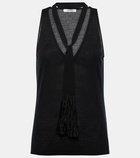 Dorothee Schumacher Refined Essentials wool and cotton tank top