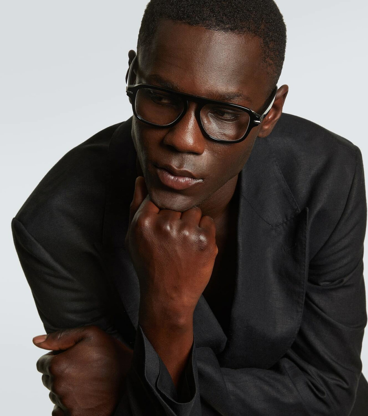 Dior Eyewear DiorBlackSuit flat-top glasses