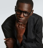 Dior Eyewear DiorBlackSuit flat-top glasses