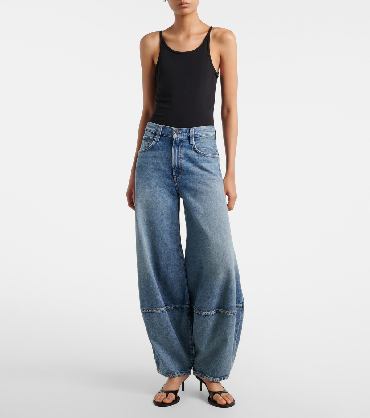 Agolde Lantern barrel-leg jeans