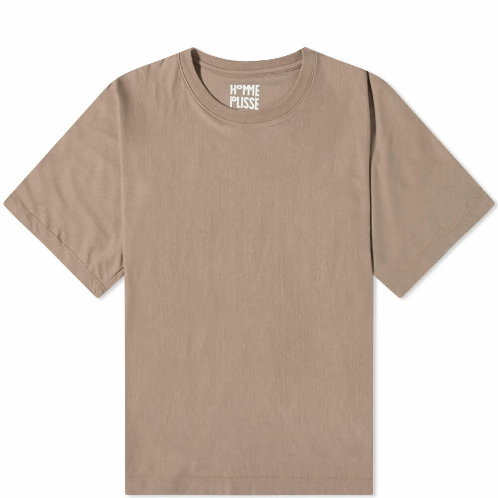 Issey Miyake Men sheer purple nylon mesh t-shirt - S M