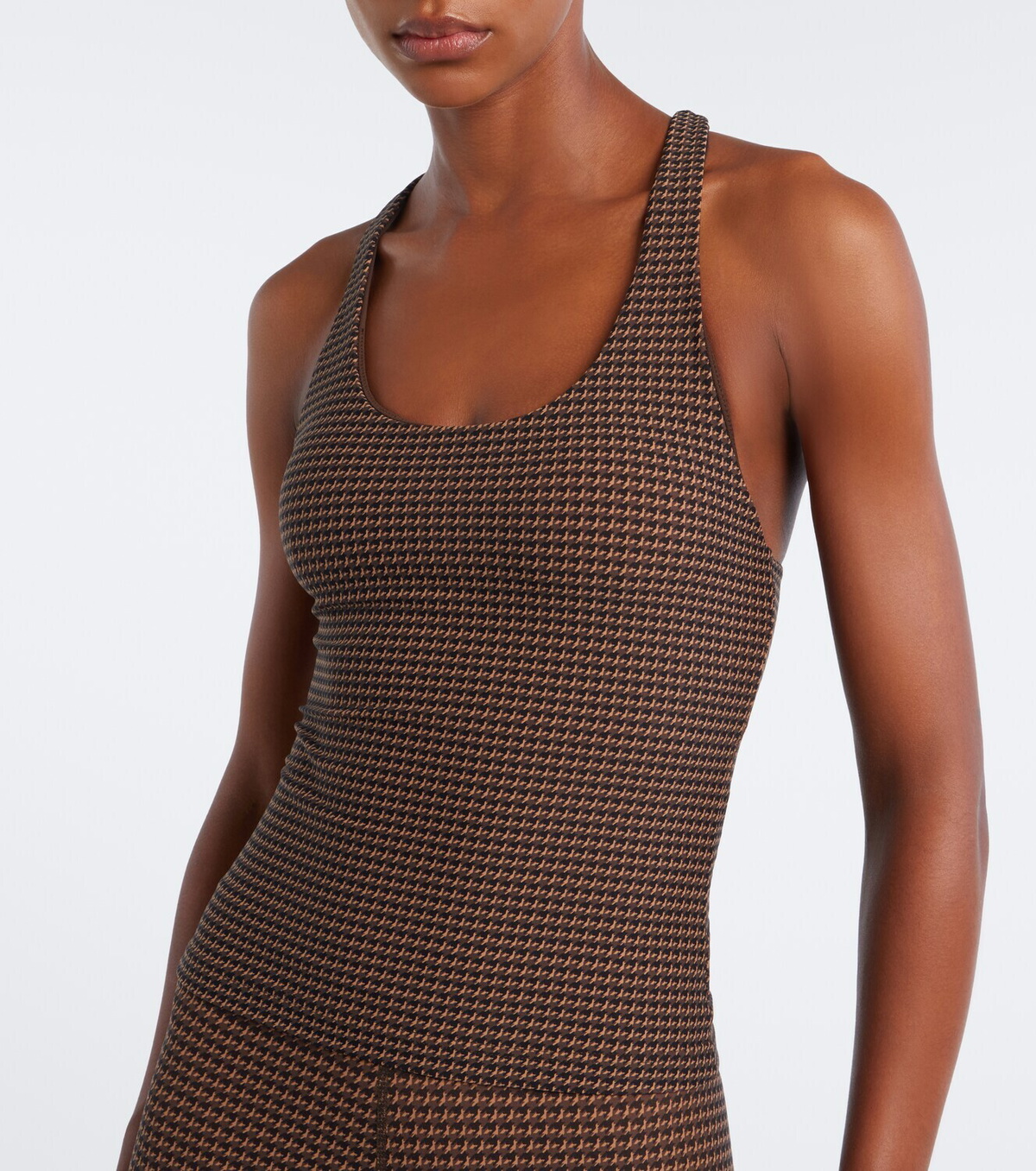 The Upside Zinnia Lenny houndstooth tank top