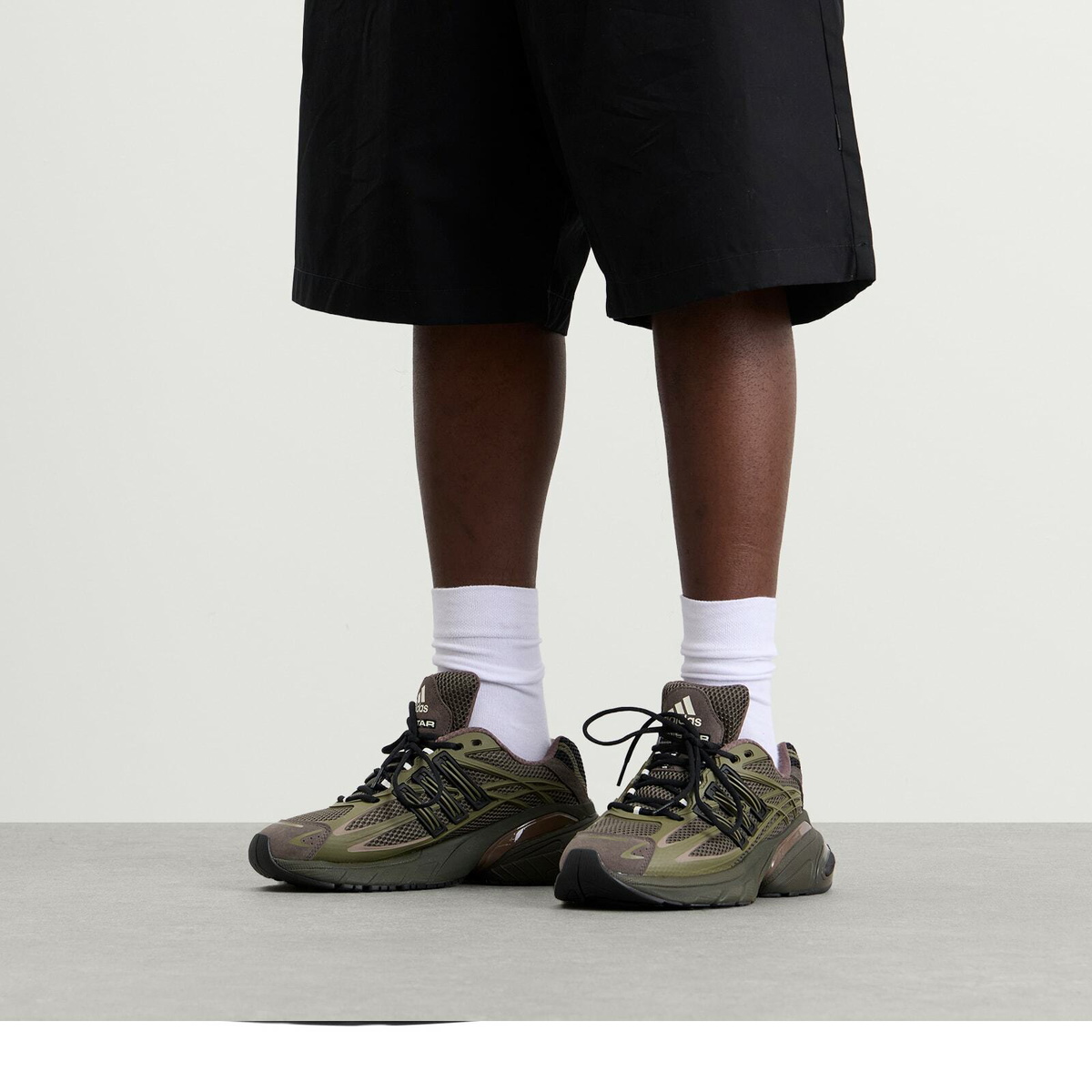 Adidas Men's Adistar Xlg 20 Sneaker in Shadow Olive/Core Black/Olive Strata