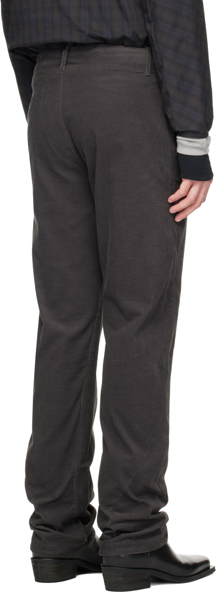 POST ARCHIVE FACTION (PAF) Gray Stream Trousers