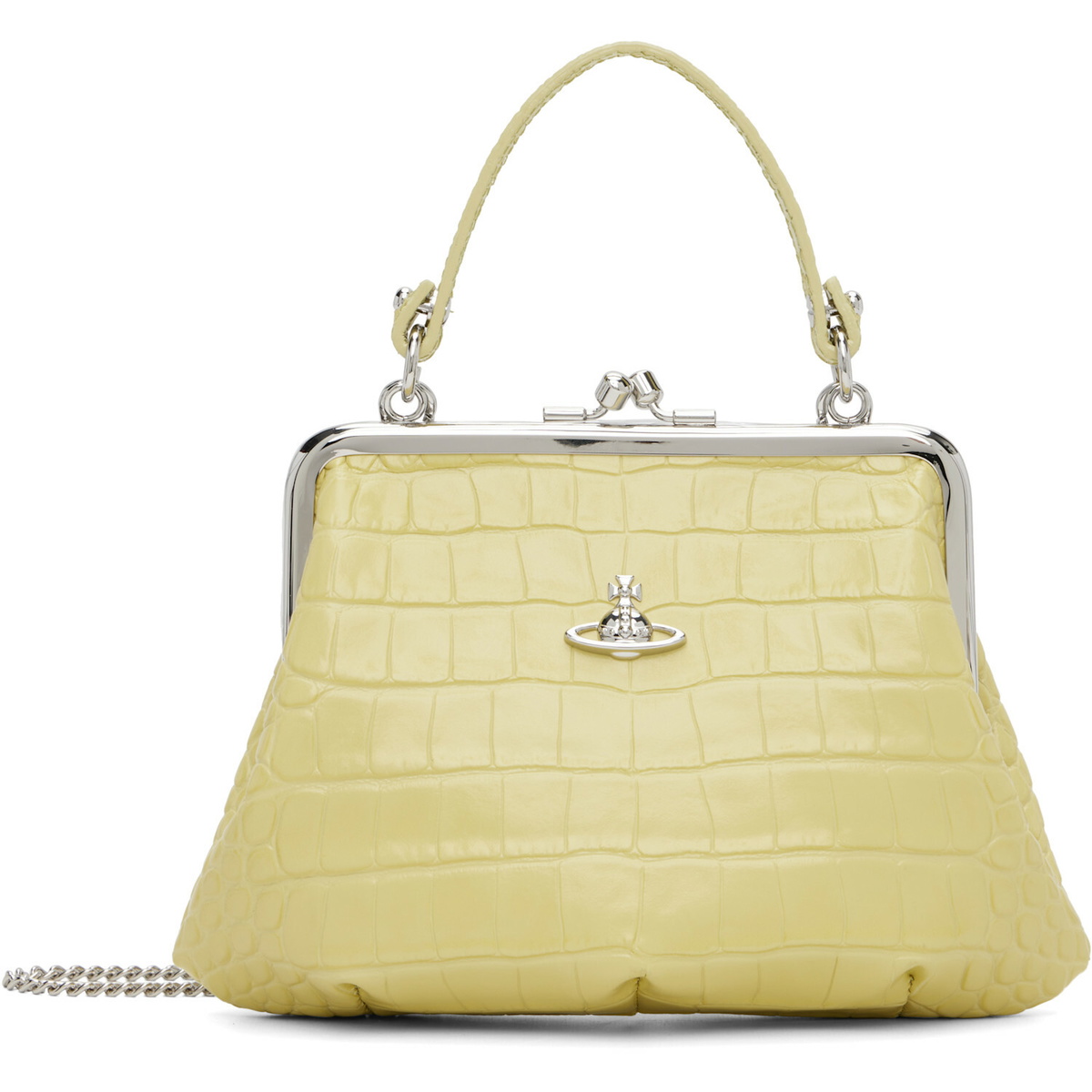 Vivienne Westwood Green Granny Frame Bag