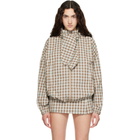Sandy Liang Beige Eddy Jacket