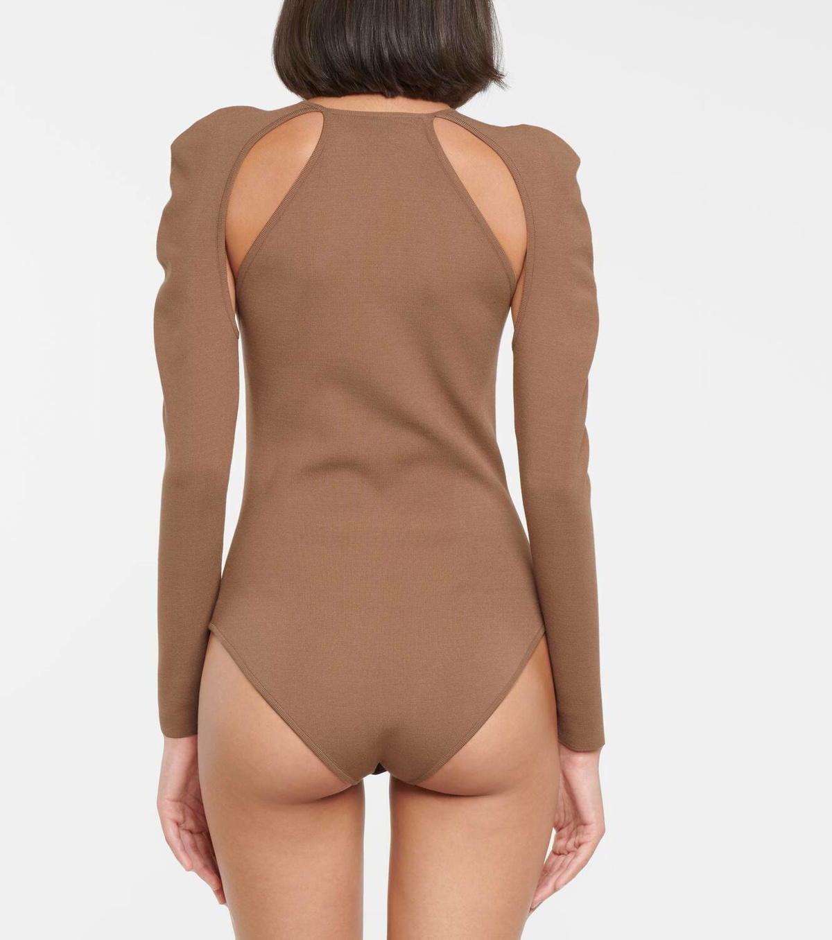 Zeynep Arçay Cutout knit bodysuit