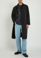 Vowels Baggy Wide-leg Jeans Light Blue