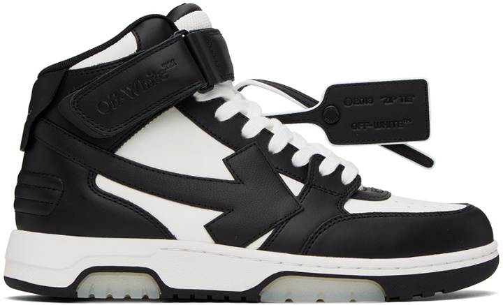 Photo: Off-White White & Black Out Of Office Sneakers