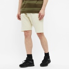 Maharishi Men's Hemp Organic Sweat Shorts in Ecru