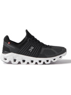 ON - Cloudswift Rubber-Trimmed Recycled Mesh Running Sneakers - Black