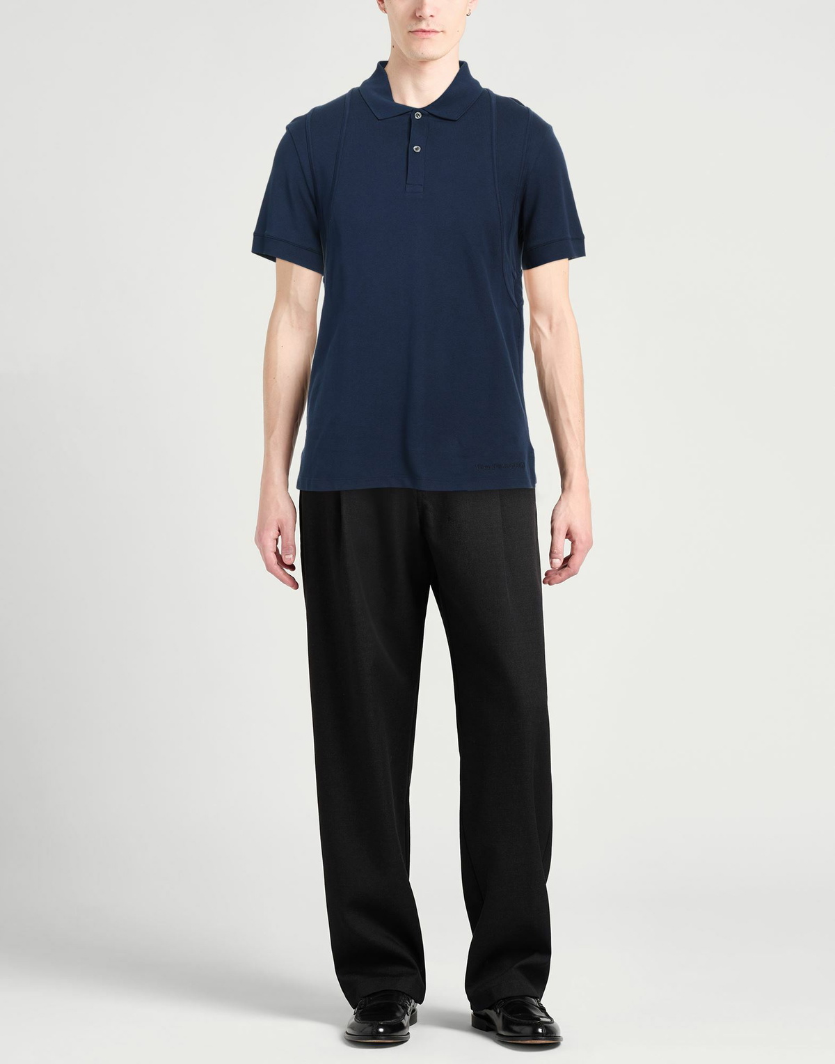 Mcqueen Mens Polo shirt in Navy