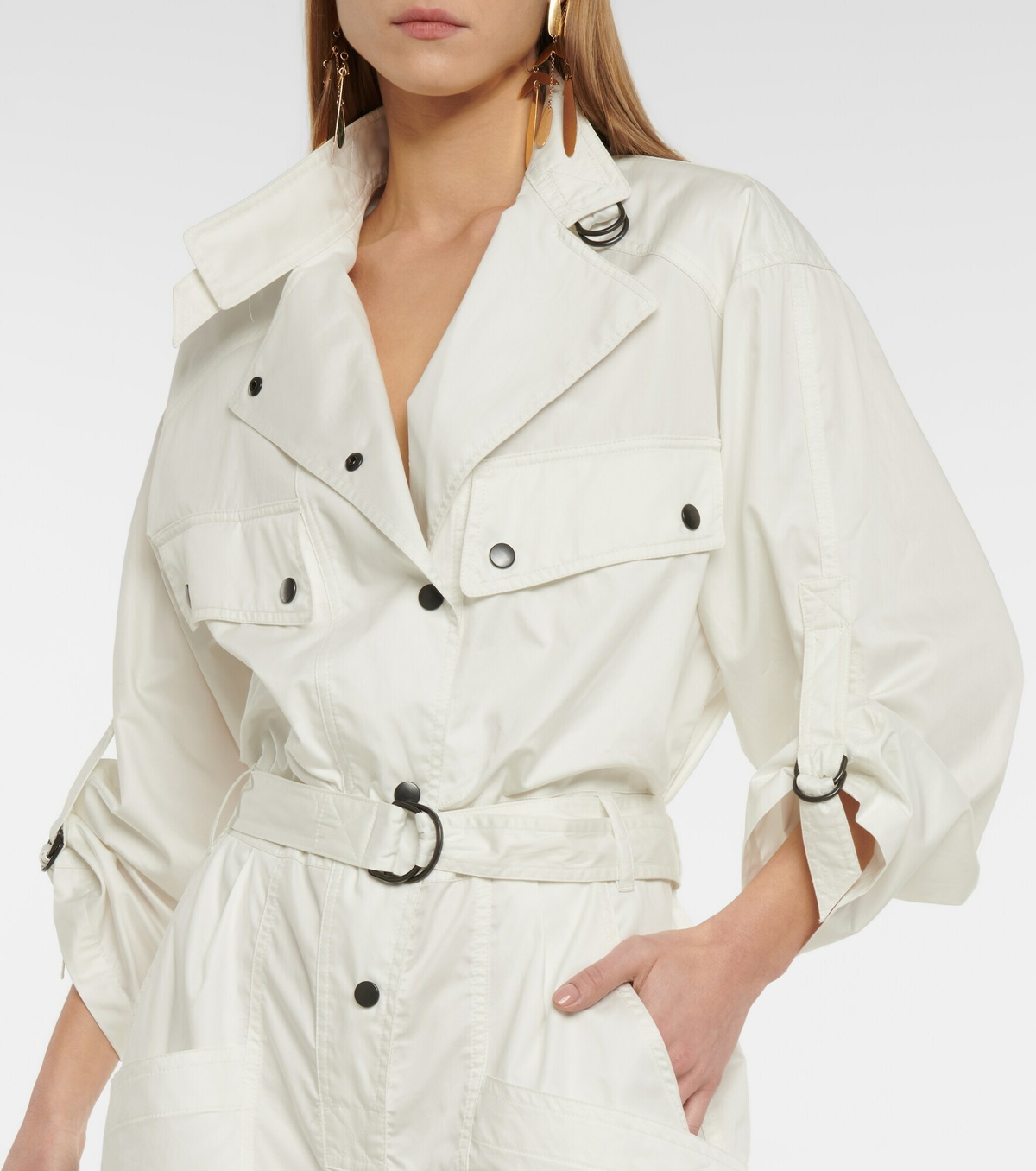 Isabel Marant Florine cotton jumpsuit Isabel Marant