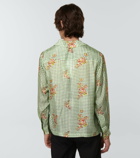 Bode - Printed silk shirt