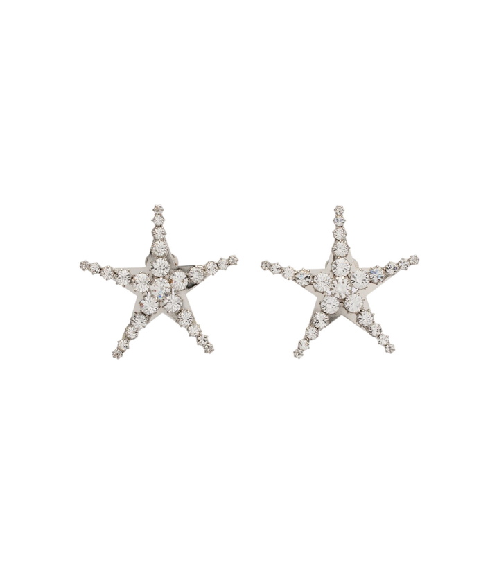 Photo: Alessandra Rich Crystal-embellished earrings