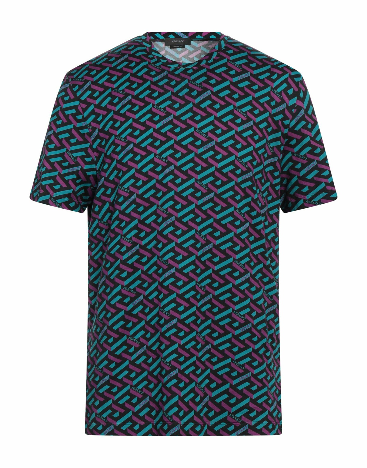Versace Mens T-shirt Turquoise