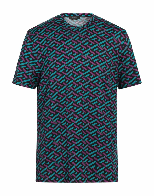 Photo: Versace Mens T-shirt Turquoise
