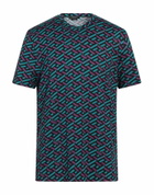 Versace Mens T-shirt Turquoise