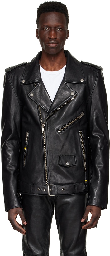 Photo: BLK DNM Black 5 Leather Jacket