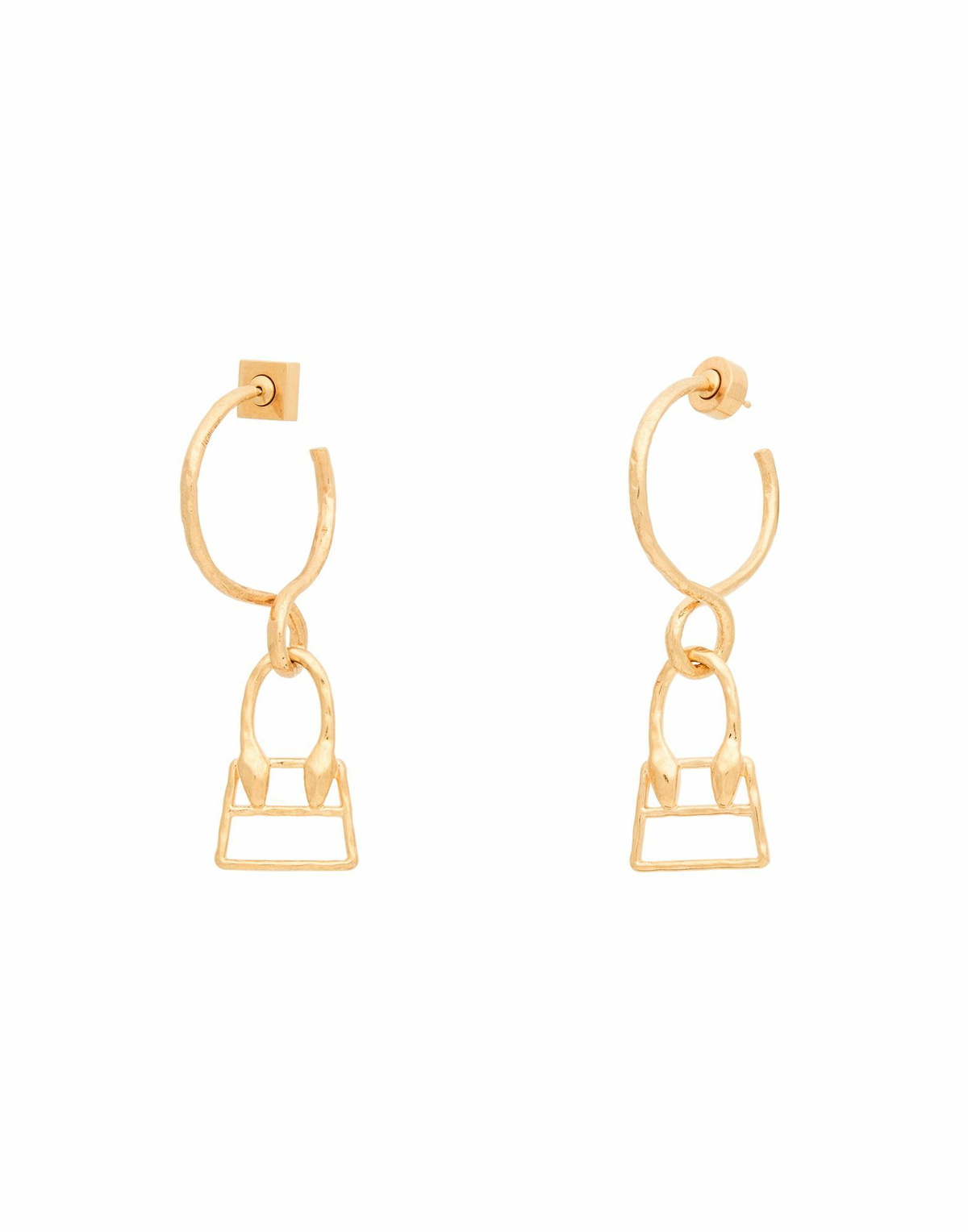 Jacquemus Womens Earrings in Gold