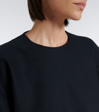 Plan C Embellished wool-blend gabardine minidress