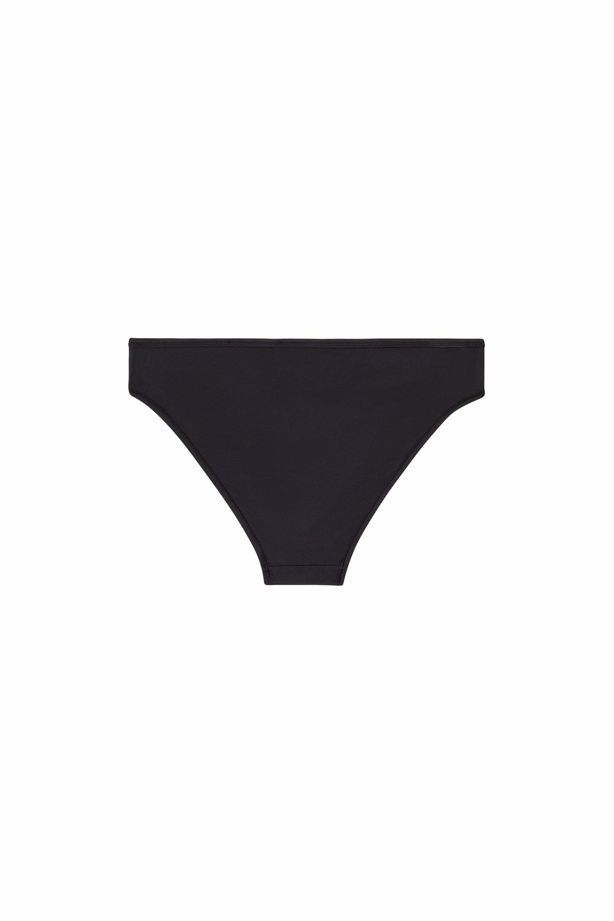 Diesel Brazilian briefs in nylon with Oval D detail - Strings Womens in Black