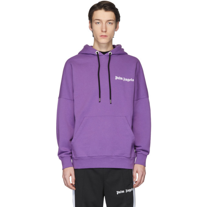 Photo: Palm Angels Purple New Basic Hoodie