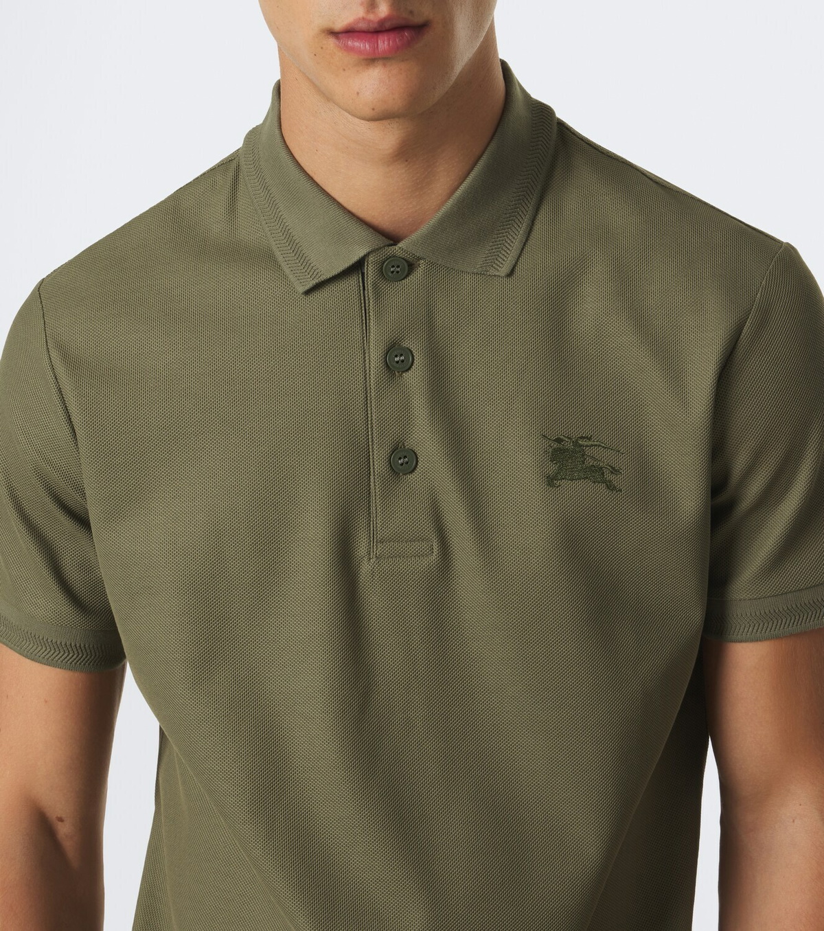 Burberry EKD cotton piqué polo shirt